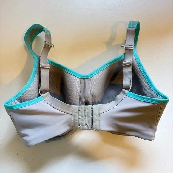 Fit Fully Yours Pauline Underwire Sports Bra High Impact Workout size 32F 32ddd - Picture 5 of 7